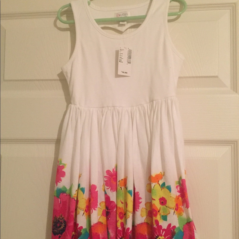 Floral cotton dress